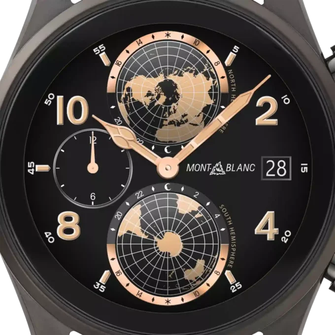 Montblanc Summit 3 Smartwatch – Titane noir