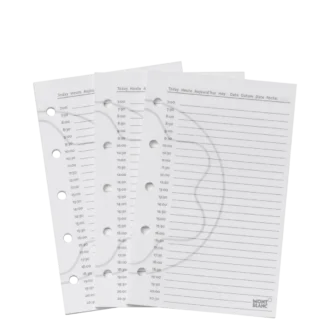 Pages d&rsquo;agenda de poche