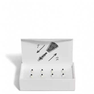 Pointes de rechange en lin pour stylo numérique Montblanc couleur ivoire