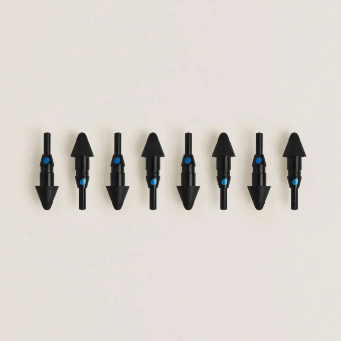 Pointes de rechange lisses pour stylo numérique Montblanc Noir