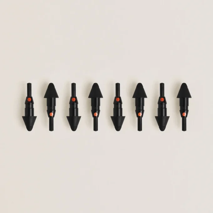 Pointes de rechange mates pour stylo numérique Montblanc noir