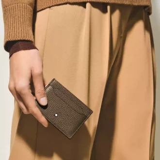 Porte-cartes grainé 5cc