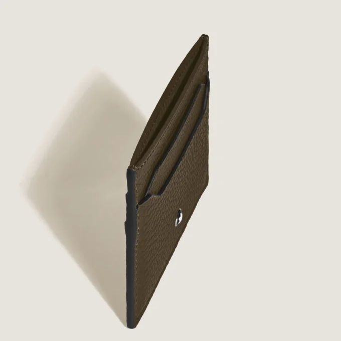 Porte-cartes grainé 5cc