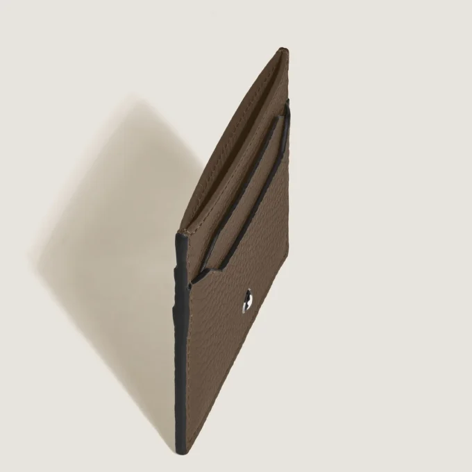 Porte-cartes grainé 5cc