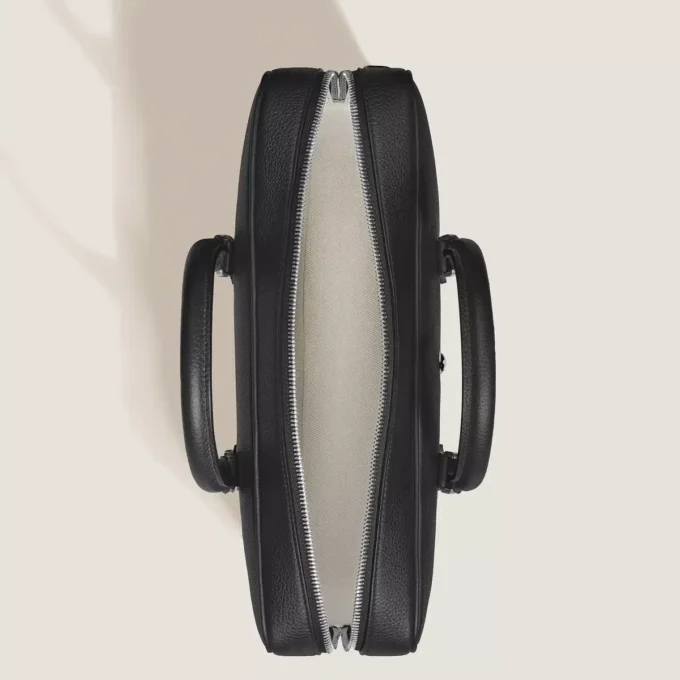 Porte-documents grainé