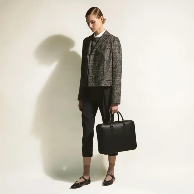 Porte-documents moyen Sartorial