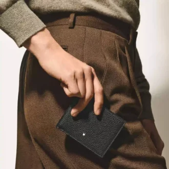 Portefeuille grainé 6cc