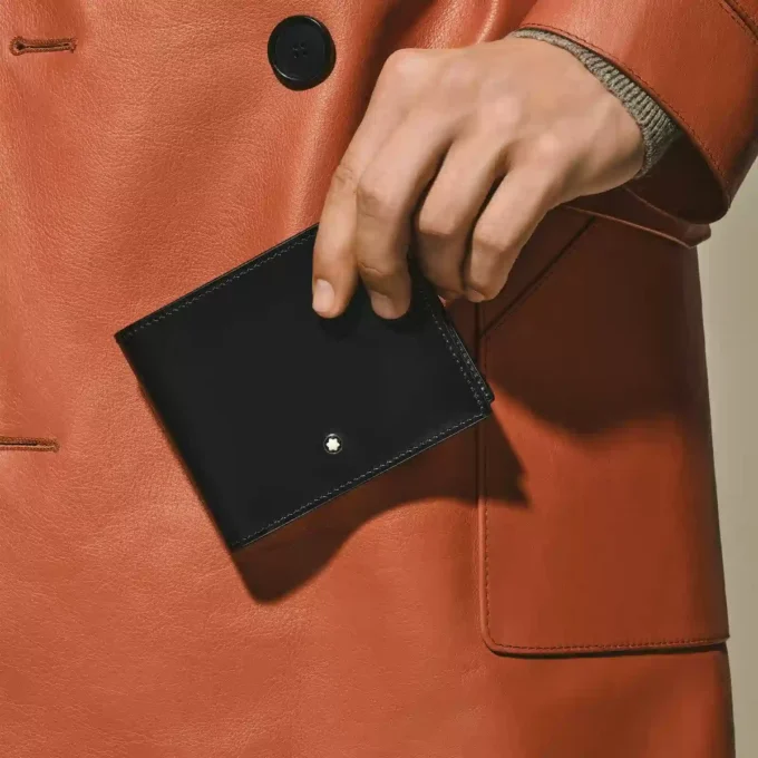 Portefeuille Meisterstück 4cc avec poche à monnaie