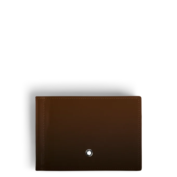 Portefeuille Meisterstück 6cc avec pince à billets