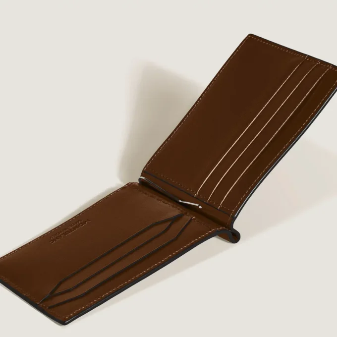 Portefeuille Meisterstück 6cc avec pince à billets