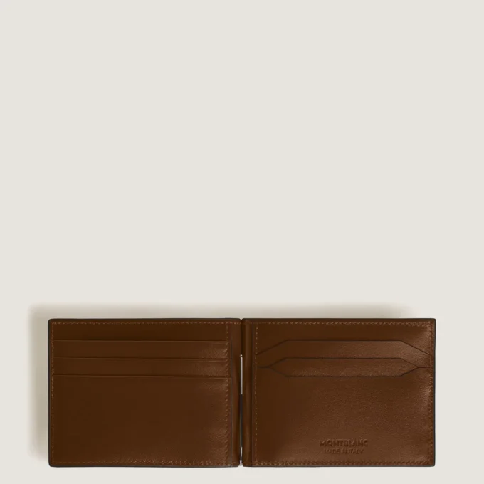 Portefeuille Meisterstück 6cc avec pince à billets