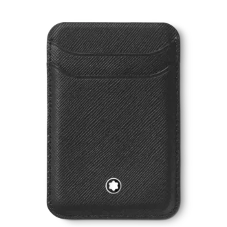 Portefeuille Montblanc Sartorial 2cc pour iPhone avec MagSafe