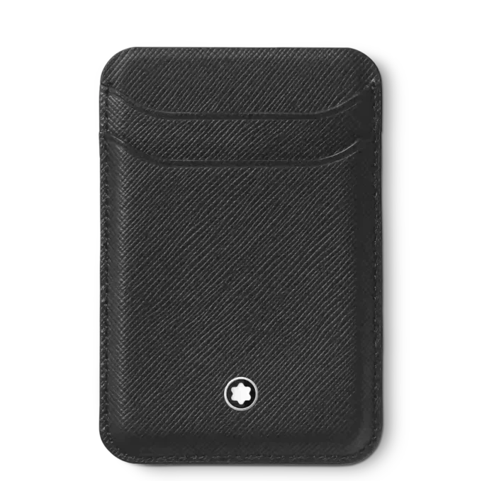 Portefeuille Montblanc Sartorial 2cc pour iPhone avec MagSafe