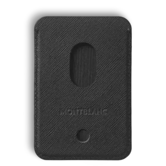 Portefeuille Montblanc Sartorial 2cc pour iPhone avec MagSafe
