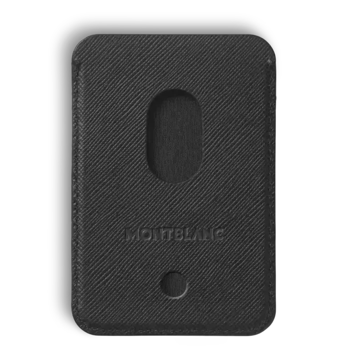 Portefeuille Montblanc Sartorial 2cc pour iPhone avec MagSafe
