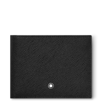 Portefeuille Sartorial 6cc avec 2 poches transparentes