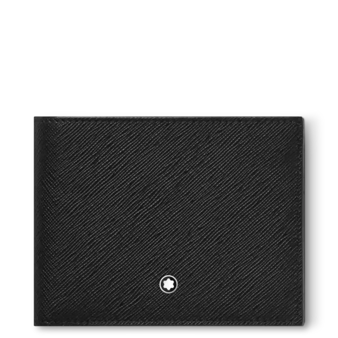 Portefeuille Sartorial 6cc avec 2 poches transparentes