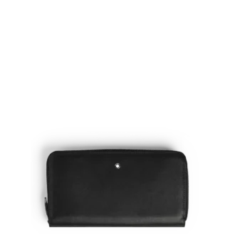 Portefeuille souple 12cc à fermeture éclair