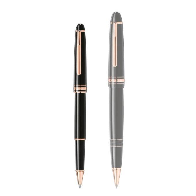 Roller Meisterstück Classique plaqué or rose