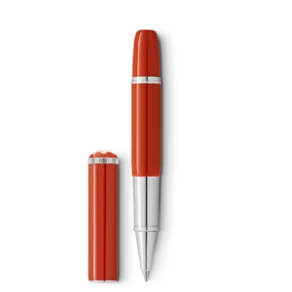 Roller Montblanc Heritage Rouge et Noir « Baby » Édition spéciale couleur corail