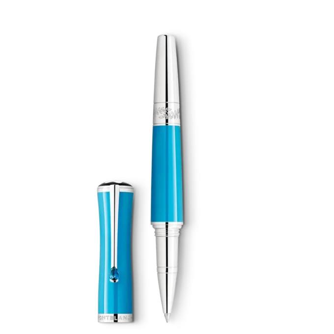 Rollerball Montblanc Maria Callas Édition spéciale couleur turquoise