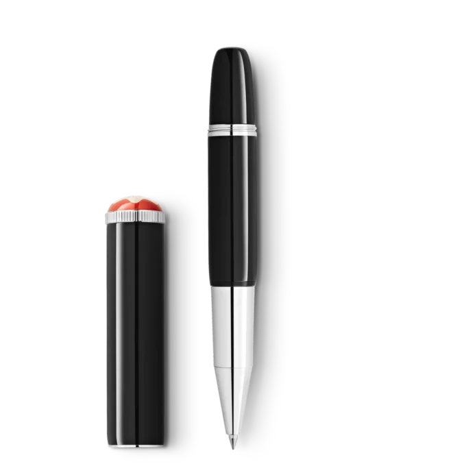 Rollerball noir Montblanc Heritage Rouge et Noir « Baby » Édition spéciale