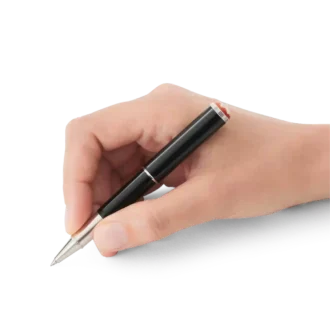 Rollerball noir Montblanc Heritage Rouge et Noir « Baby » Édition spéciale