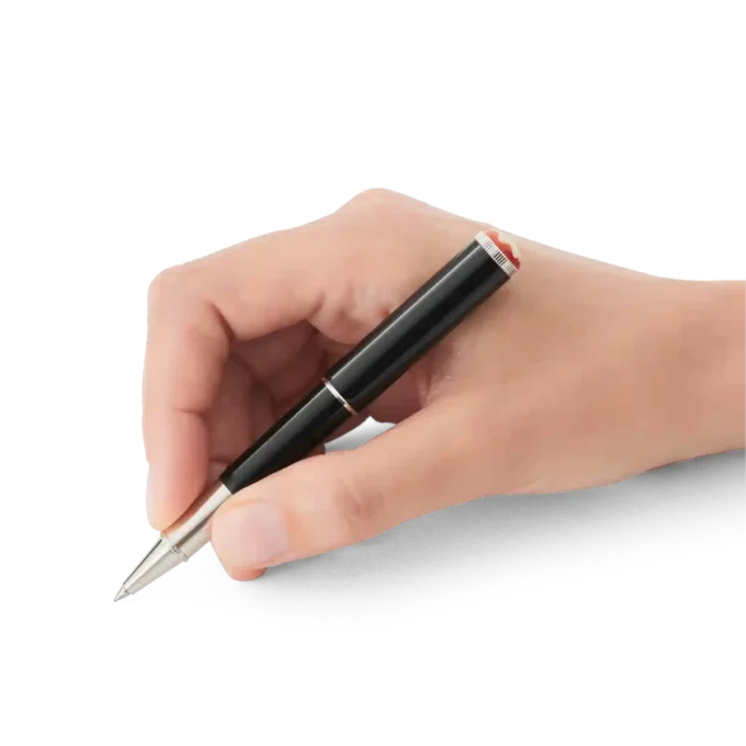 Rollerball noir Montblanc Heritage Rouge et Noir « Baby » Édition spéciale