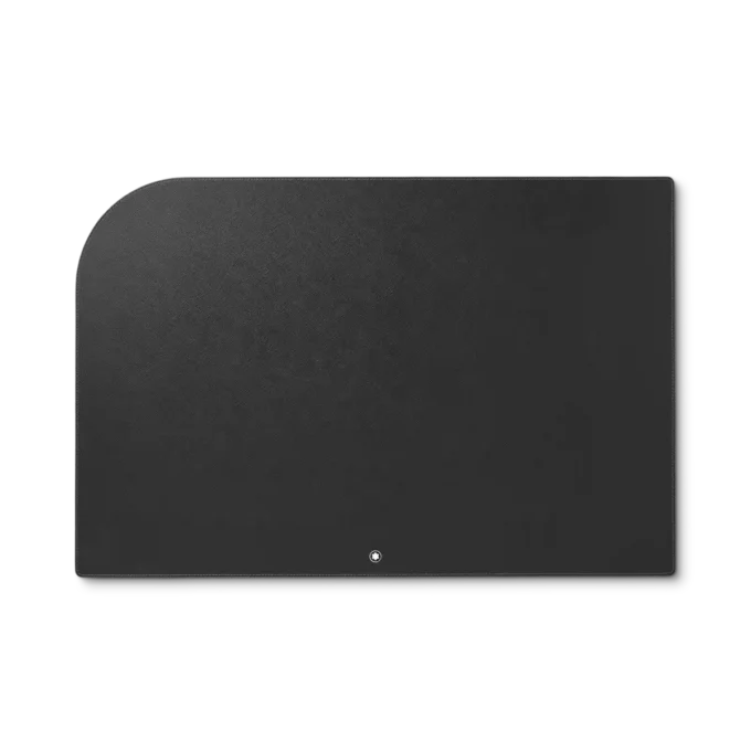 Sous-main en cuir noir