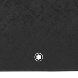 Sous-main en cuir noir