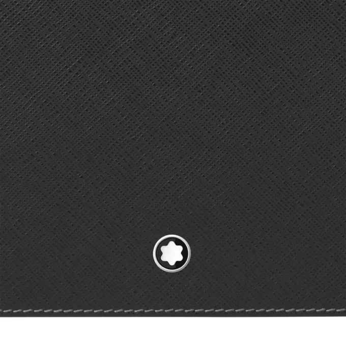 Sous-main en cuir noir