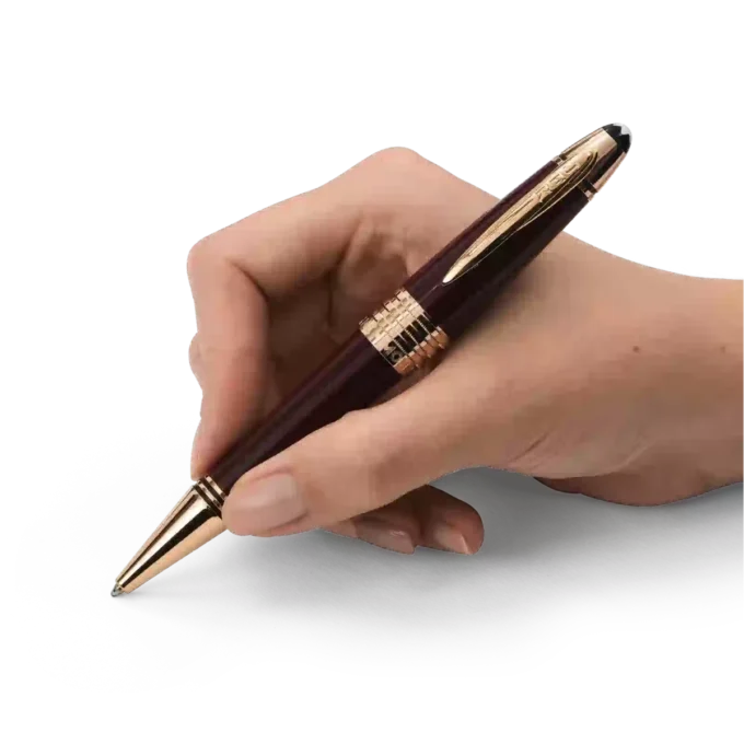 Stylo à bille bordeaux édition spéciale John F. Kennedy