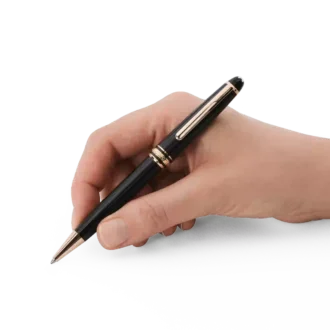 Stylo à bille Meisterstück Classique plaqué or rose