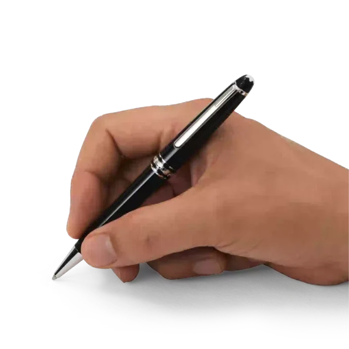 Stylo bille Meisterstück Classique plaqué platine