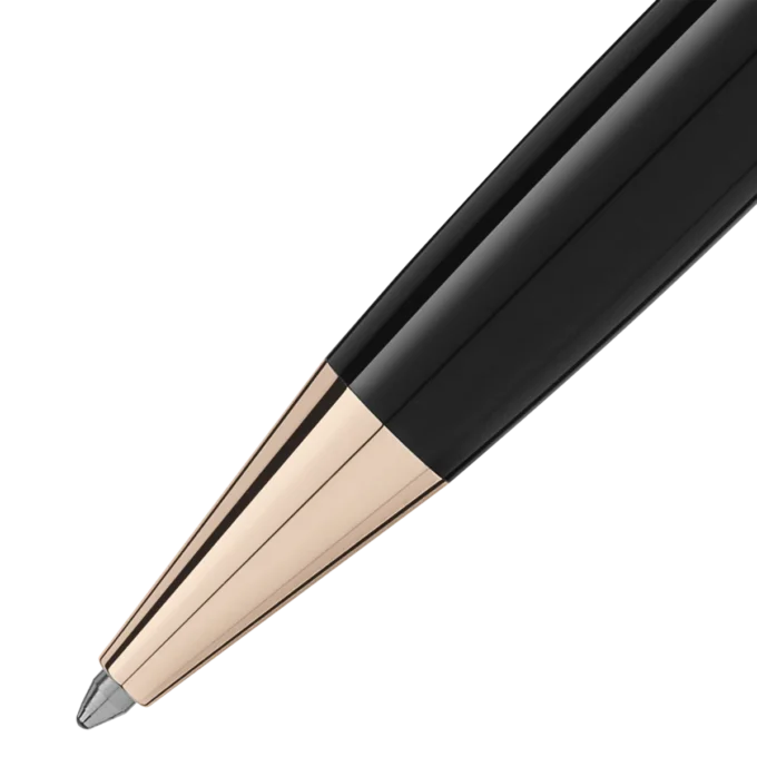 Stylo à bille Meisterstück Doué Geometry Signature plaqué or Classique