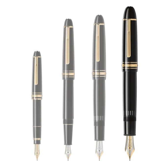 Stylo plume Meisterstück 149 plaqué or (F)