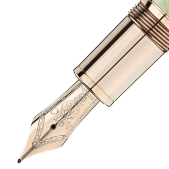 Stylo plume Meisterstück Calligraphy Solitaire Celadon Dégradé