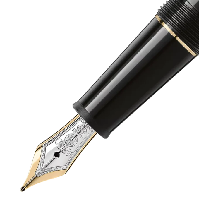 Stylo plume Meisterstück Classique plaqué or (M)