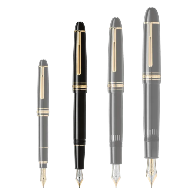 Stylo plume Meisterstück Classique plaqué or (M)
