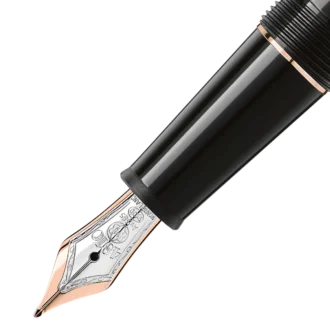 Stylo plume Meisterstück Classique plaqué or rose (F)