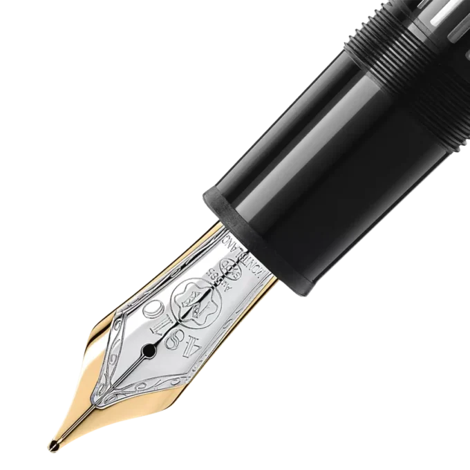 Stylo plume Meisterstück LeGrand plaqué platine (M)