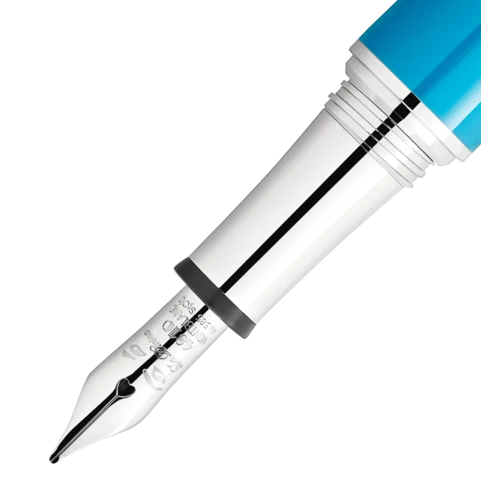 Stylo plume Montblanc Maria Callas Édition spéciale couleur turquoise