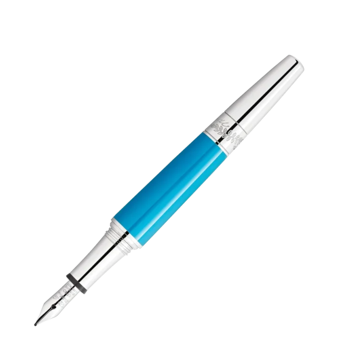 Stylo plume Montblanc Maria Callas Édition spéciale couleur turquoise