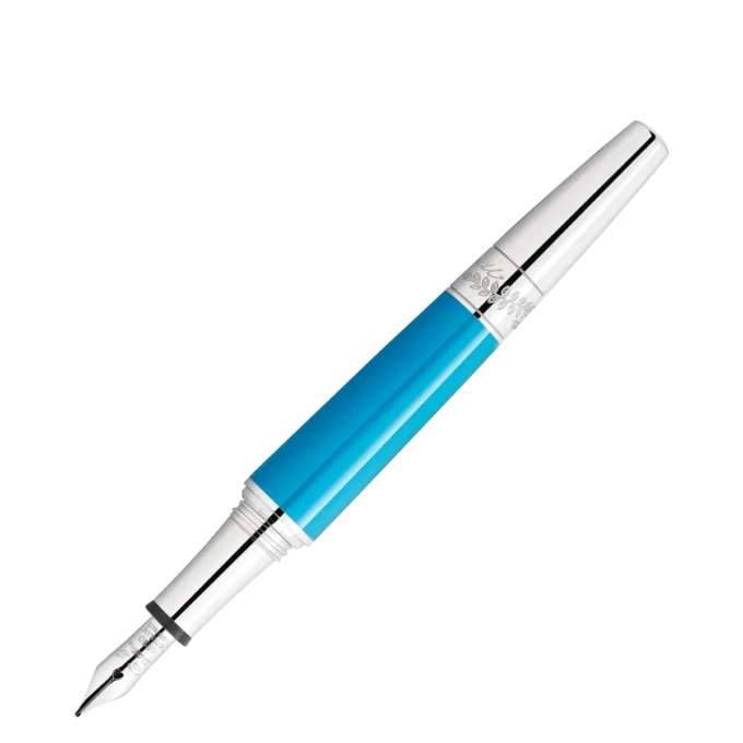Stylo plume Montblanc Maria Callas Édition spéciale couleur turquoise