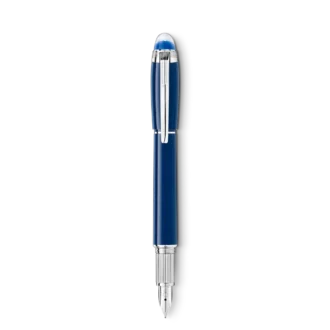 Stylo plume StarWalker Blue Planet en résine précieuse (F)