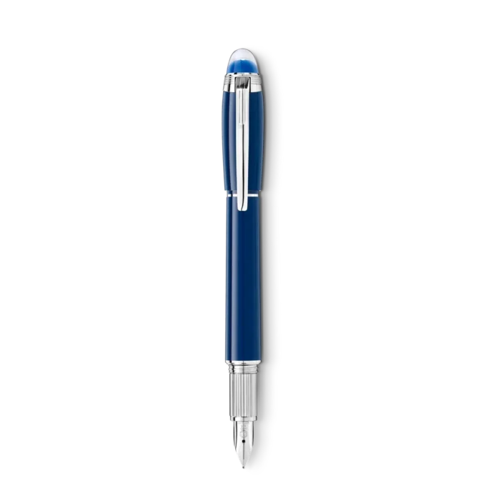 Stylo plume StarWalker Blue Planet en résine précieuse (F)