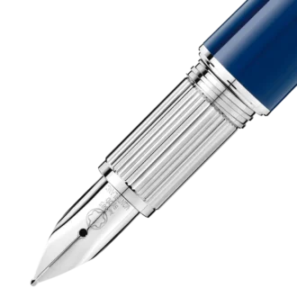 Stylo plume StarWalker Blue Planet en résine précieuse (F)