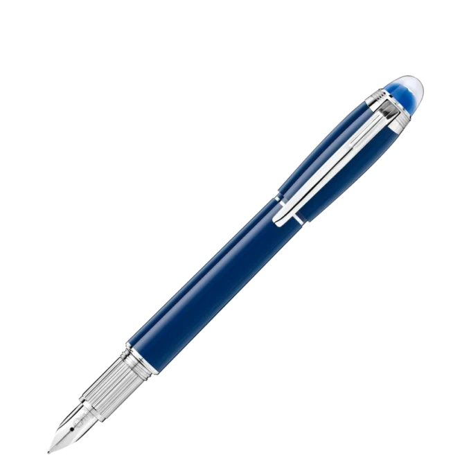Stylo plume StarWalker Blue Planet en résine précieuse (F)