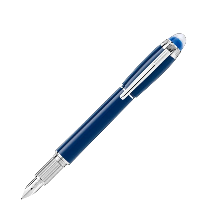 Stylo plume StarWalker Blue Planet en résine précieuse (M)