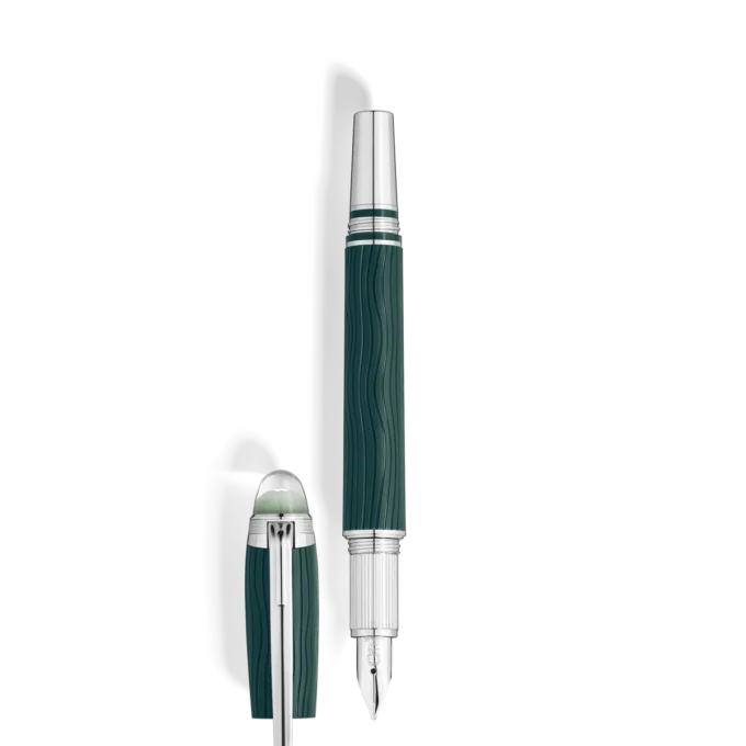 Stylo plume StarWalker PolarGreen en résine précieuse